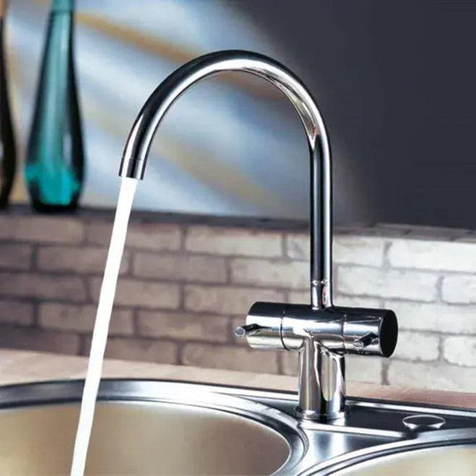 Flova Levo Twin Handle Kitchen Mixer Tap LV2HKITCH - Envy Bathrooms Ltd