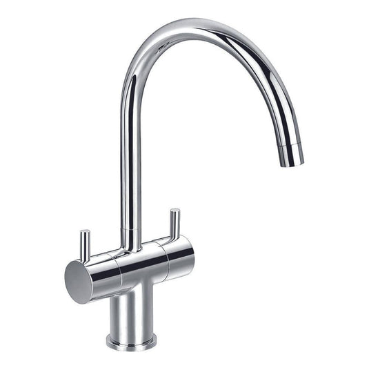 Flova Levo Twin Handle Kitchen Mixer Tap LV2HKITCH - Envy Bathrooms Ltd