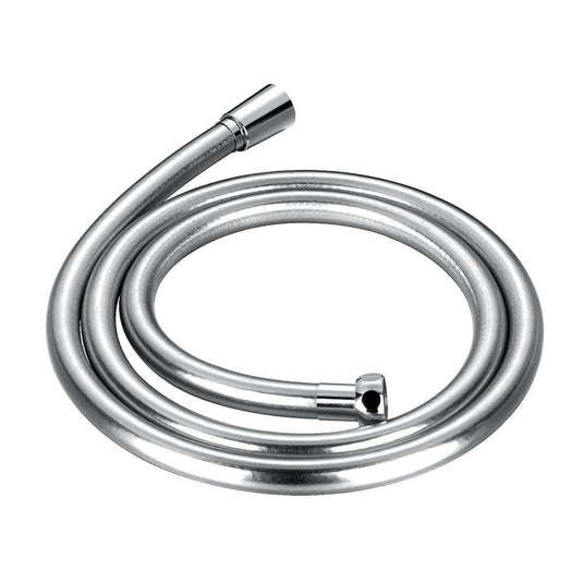 Flova Liberty 1.5m Smooth PVC Shower Hose - Chrome KI201D - Envy Bathrooms Ltd