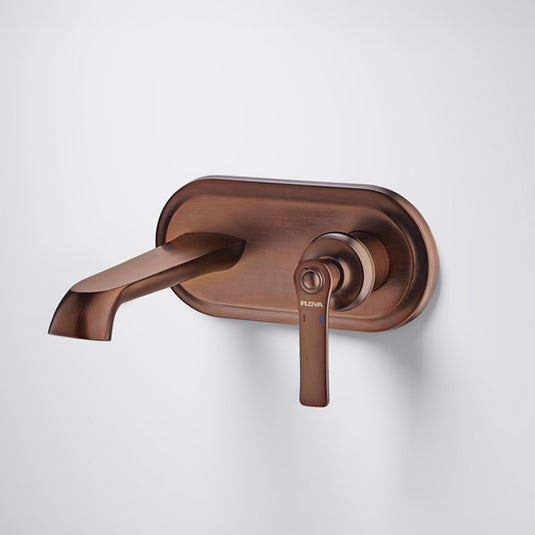 Flova Liberty 2-Hole Concealed Basin Mixer Oil Rubbed Bronze | LI2HBAS-TRIM-ORB - Envy Bathrooms Ltd