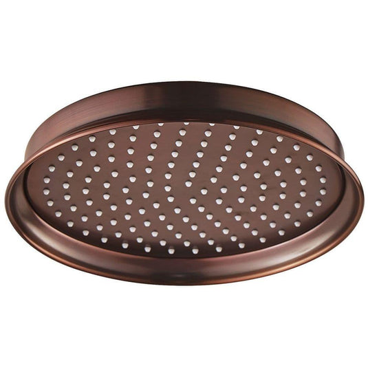 Flova Liberty 225mm Rainshower Head - Oil Rubbed Bronze KI024-ORB - Envy Bathrooms Ltd