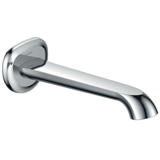 Flova Liberty Bath Spout Tap with Cover Plate - Chrome LISPOUT - Envy Bathrooms Ltd