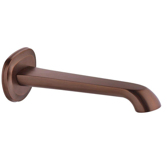 Flova Liberty Bath Spout Tap with Cover Plate - Oil Rubbed Bronze LISPOUT-ORB - Envy Bathrooms Ltd