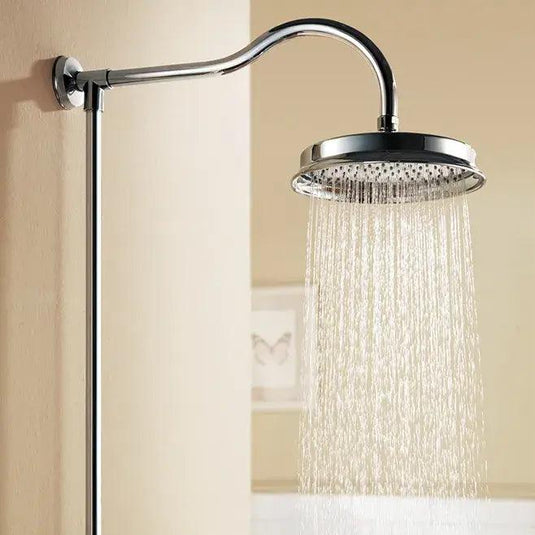 Flova Liberty Exposed Thermostatic Shower Column, Overhead Rainshower & Handset Kit - Chrome LITSKIT - Envy Bathrooms Ltd