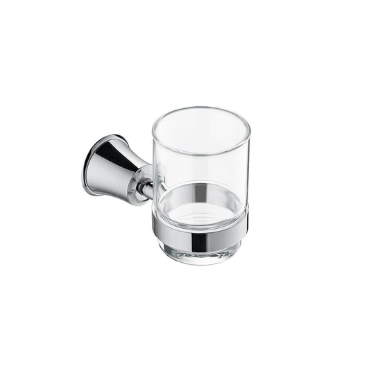 Flova Liberty Glass Tumbler & Holder - Envy Bathrooms Ltd
