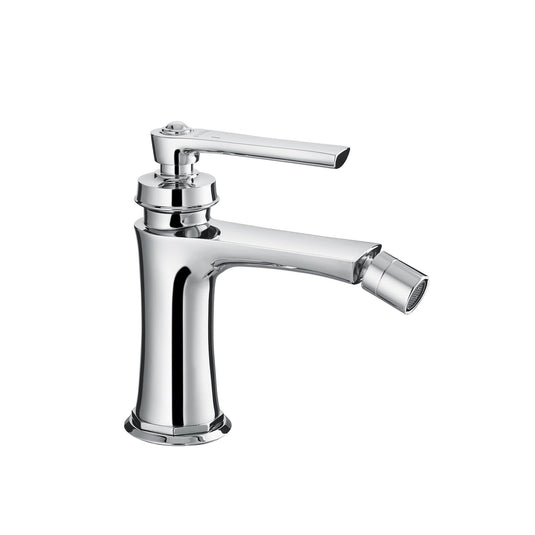 Flova Liberty Single Lever Mono Bidet Mixer Tap with Clicker Waste - Chrome LIBID - Envy Bathrooms Ltd