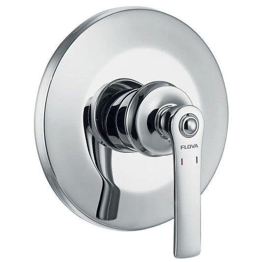 Flova Liberty Single Outlet Concealed Manual Mixer Valve - Chrome LISHVO - Envy Bathrooms Ltd