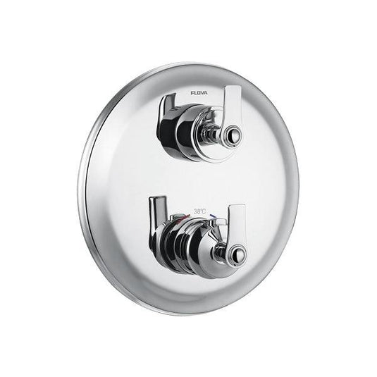 Flova LIBERTY SmartBOX Finishing Kit – Diamond Chrome - LI-TRIM - Envy Bathrooms Ltd