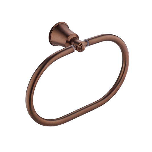 Flova Liberty Towel Ring - Oil Rubbed Bronze - Envy Bathrooms Ltd