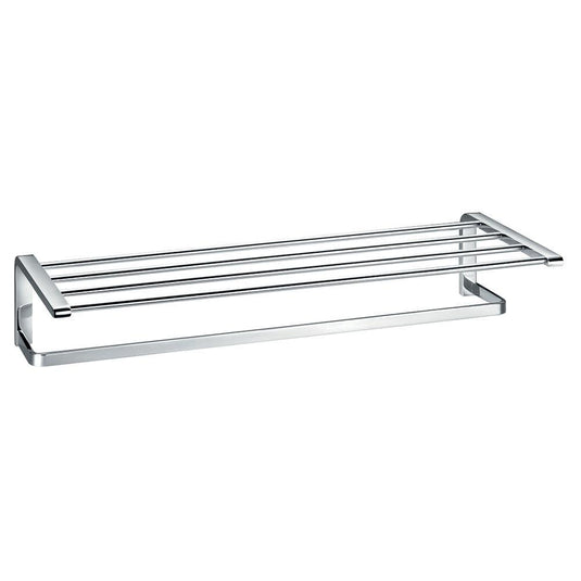 Flova Lynn 4 Bar Tiered Towel Shelf - 600mm - Envy Bathrooms Ltd