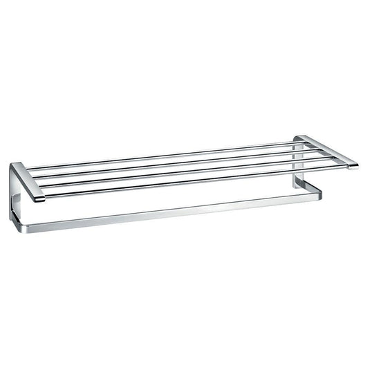 Flova Lynn 600mm 4 Bar Tiered Towel Shelf - Envy Bathrooms Ltd