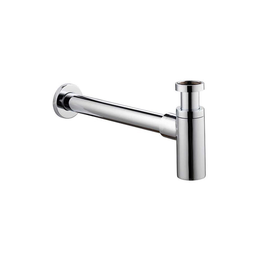 Flova Minimalist Chrome Bottle Trap And Pipe - MB9235 - Envy Bathrooms Ltd