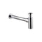 Flova Minimalist Chrome Bottle Trap And Pipe |  MB9235