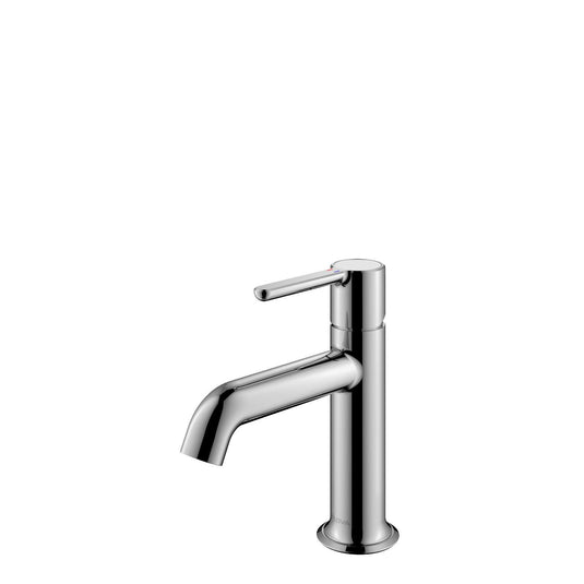 Flova Moonlight 170mm Single Lever Basin Mixer Tap – Diamond Chrome - MLBAS - Envy Bathrooms Ltd