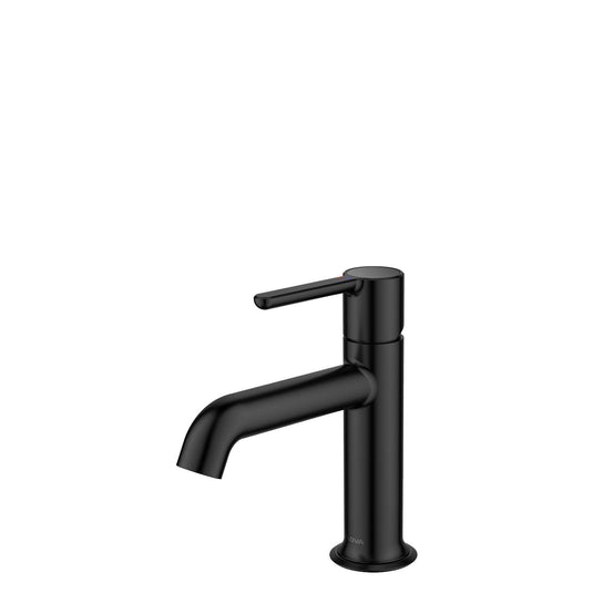 Flova Moonlight 170mm Single Lever Basin Mixer Tap – Matt Black - MB-MLBAS - Envy Bathrooms Ltd
