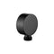 Flova Round Wall Outlet Elbow | Matt Black | MB-KIA120