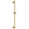 Flova Slide Rail With Integral Wall Outlet – Round Plate | Brushed Brass | BRB-LVSSWO