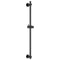 Flova Slide Rail With Integral Wall Outlet – Round Plate | Matt Black | MB-LVSSWO
