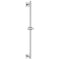 Flova Slide Rail With Integral Wall Outlet – Square Plate | Diamond Chrome | LVSSWO-SQ