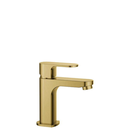 Flova Smart 147mm Single Lever Basin Mixer Tap – Brushed Brass - BRB-SMSBAS - Envy Bathrooms Ltd