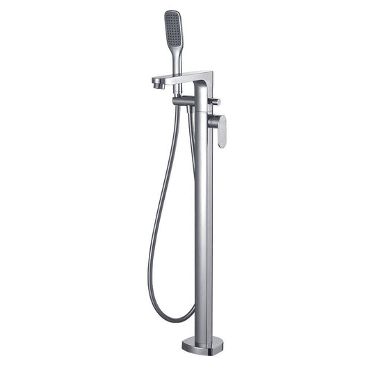 Flova Smart Floor Standing Bath Shower Mixer Tap with Handset Kit SMTBSM - Envy Bathrooms Ltd