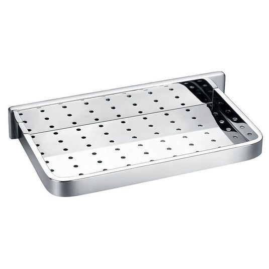 Flova Sofija Large Chrome Soap Dish 205mm - Envy Bathrooms Ltd