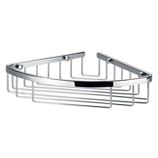 Flova Solid Brass Corner Basket - 205mm - Envy Bathrooms Ltd