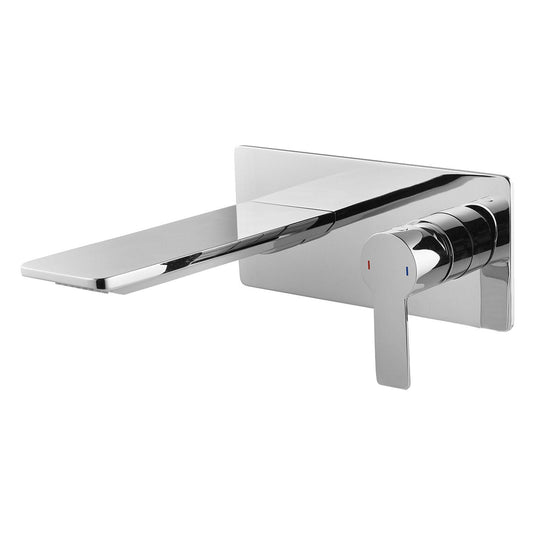 Flova Spring 2-Hole Concealed Basin Mixer Tap Finishing Set – Diamond Chrome - SR2HBAS-TRIM - Envy Bathrooms Ltd