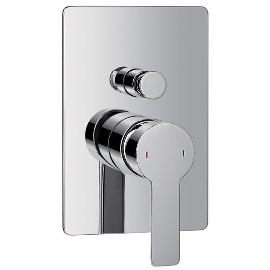 Flova Spring 2 Outlet Concealed Manual Mixer Valve with Easyfit SmartBOX SRSHVODIV - Envy Bathrooms Ltd