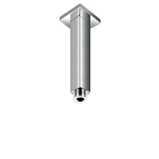 Flova STR8 120mm Ceiling Mounted Brass Shower Arm KI010 - Envy Bathrooms Ltd