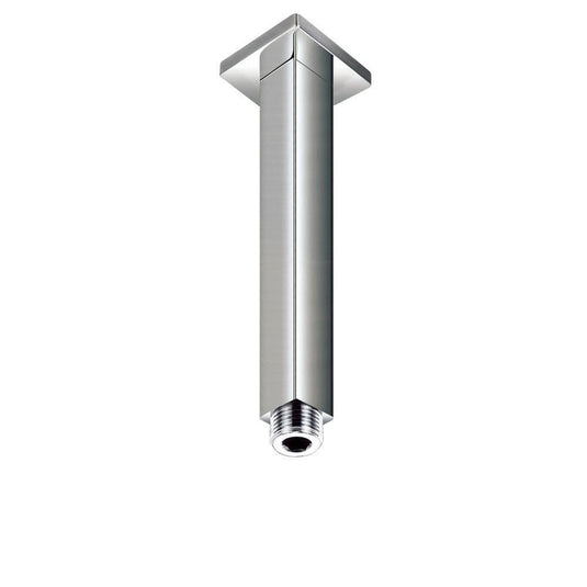Flova STR8 240mm Ceiling Mounted Brass Shower Arm KI010A - Envy Bathrooms Ltd