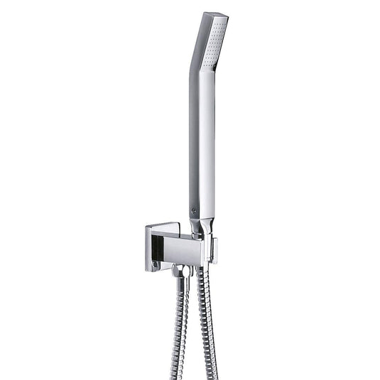 Flova STR8 Wall Mounted Mini Shower Set with Outlet Elbow STHSS - Envy Bathrooms Ltd