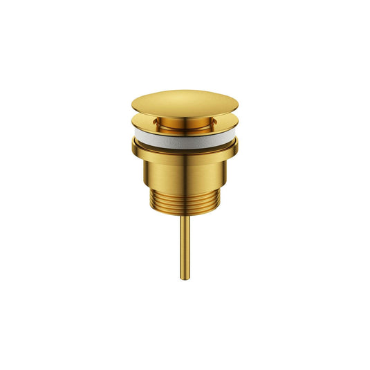 Flova Universal Basin Clicker Waste – Brushed Gold - BG-CB9276 - Envy Bathrooms Ltd