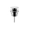 Flova Universal Basin Clicker Waste | Diamond Chrome | CB9276