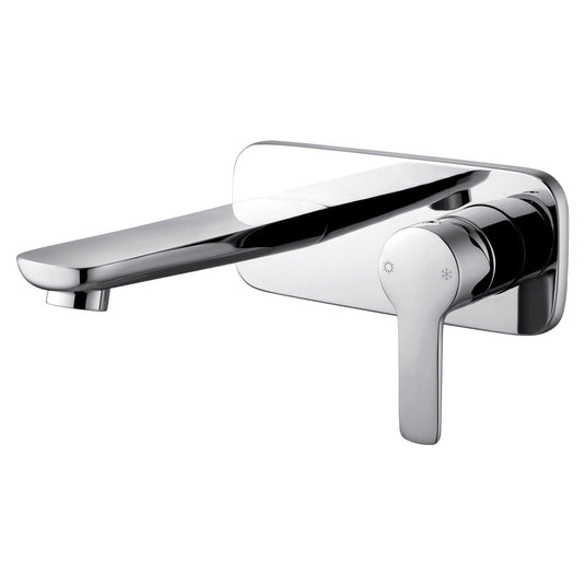 Flova Urban 2-Hole Concealed Basin Mixer Tap Finishing Set – Diamond Chrome - UR2HBAS-TRIM - Envy Bathrooms Ltd