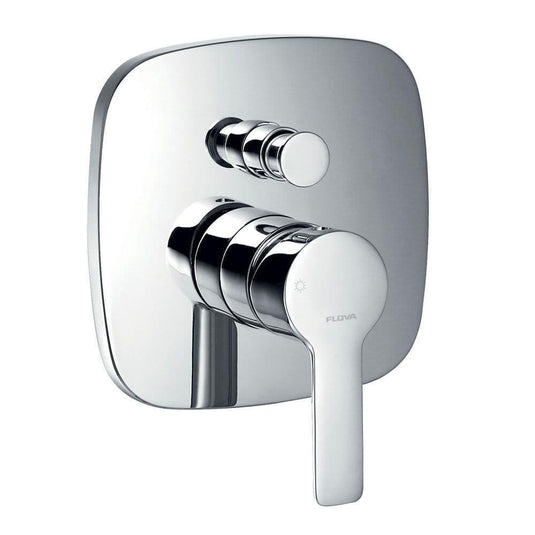 Flova Urban Concealed Manual Mixer Valve with 2-Way Diverter URSHVO/DIV - Envy Bathrooms Ltd