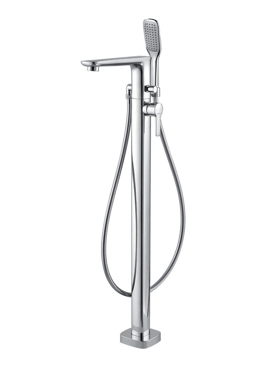 Flova Urban Floorstanding Bath Shower Mixer Tap with Handset Kit URFMBSM - Envy Bathrooms Ltd