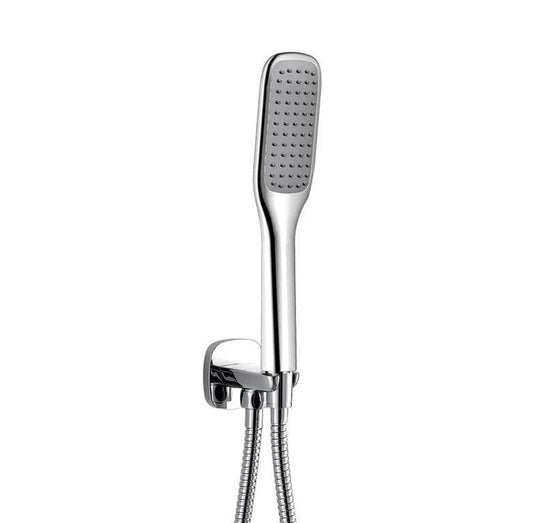 Flova Urban Mini Shower Kit with Wall Outlet Bracket, Handset & Hose URHSS - Envy Bathrooms Ltd