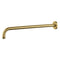 Flova Wall Mounted 400mm Shower Arm – Round Plate |  Brushed Brass |  BRB-KILVSA