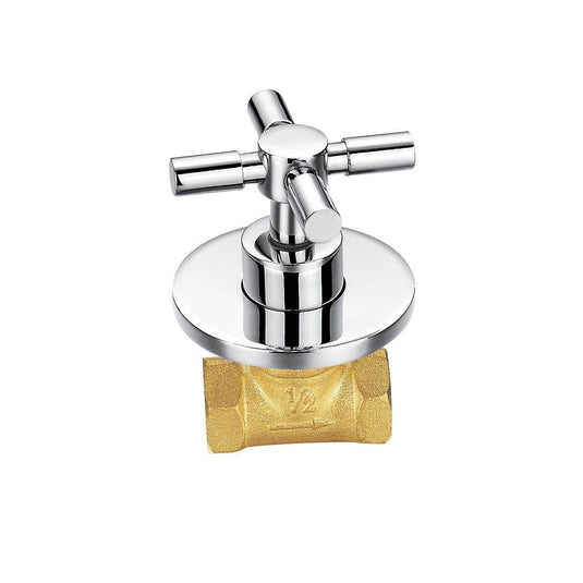 Flova XL Concealed Cold Shut Off Valve (3/4") XLWMCONCW - Envy Bathrooms Ltd