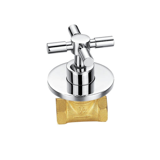 Flova XL Concealed Hot Shut Off Valve (3/4") XLWMCONHW - Envy Bathrooms Ltd