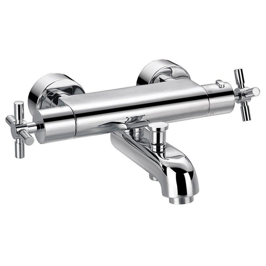 Flova XL Exposed Thermostatic Bath Shower Mixer Valve XLTBSMWM - Envy Bathrooms Ltd