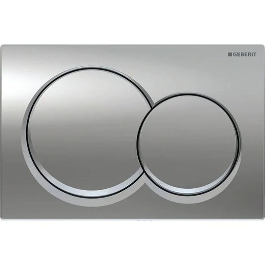 Geberit Alpha01 Round Dual Flush Plate Chrome | 115.035.21.1