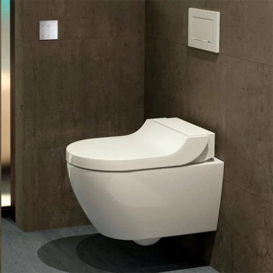 Geberit AquaClean Tuma Comfort Complete Wall Hung Pan Steel | 146.290.FW.1