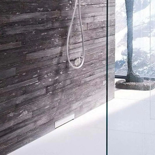 Geberit D55 Ready-To-Fit In-Wall Shower Drain White | 154.335.11.1