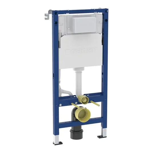Geberit Duofix WC Frame 112cm with Alpha Concealed Cistern 12cm | 458.039.00.2