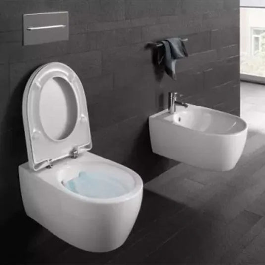 Geberit iCon Rimless Shrouded Washdown Wall Hung Pan 355mm | 501.661.00.1