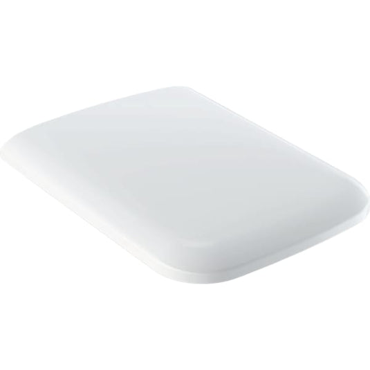 Geberit iCon Square Soft Close Toilet Seat with Quick Release Hinges | 500.837.01.1