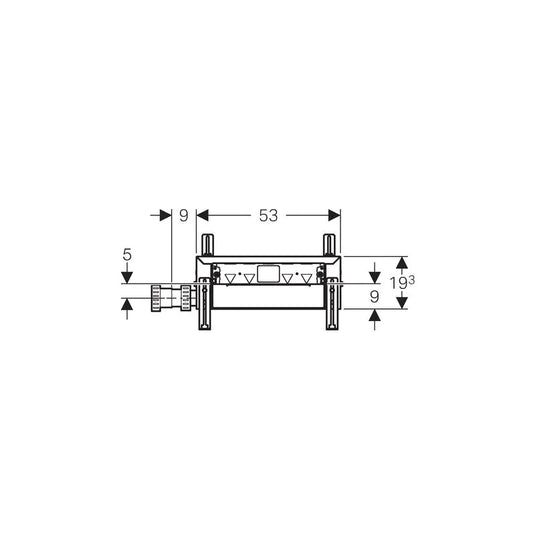 Geberit In-Wall Shower Drain D50 | 457.538.00.1