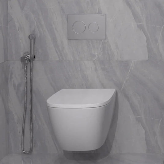 Geberit Omega20 Round Dual Flush Plate Matt Chrome | 115.085.JQ.1